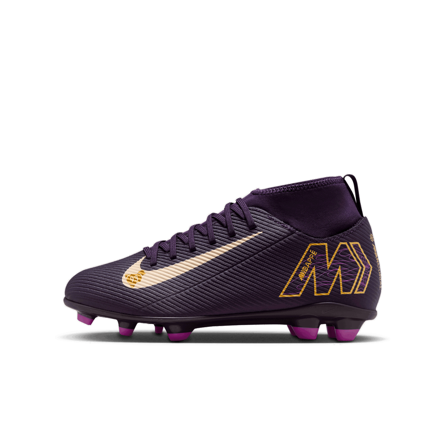 Tenisky a topánky Nike Jr. Mercurial Superfly 10 Club Kylian Mbappé MG Fialová | HF6283-500, 0