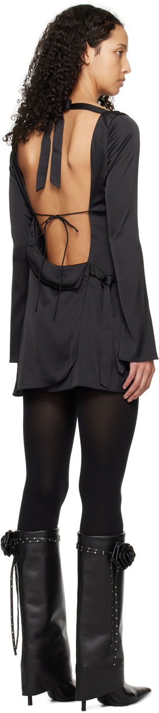 Šaty GUIZIO Guizio Lleo Mini Dress Čierna | R24411W022, 2
