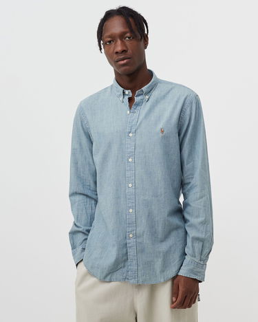 Košeľa Polo by Ralph Lauren Denim Shirt Modrá | 710548538001, 1