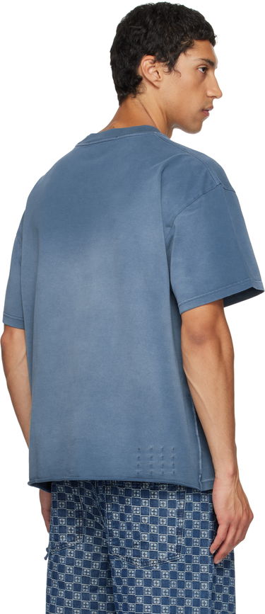 Tričko Ksubi Ksubi Champions Ekcess Short Sleeve T-Shirt Modrá | MFA25TE009, 2