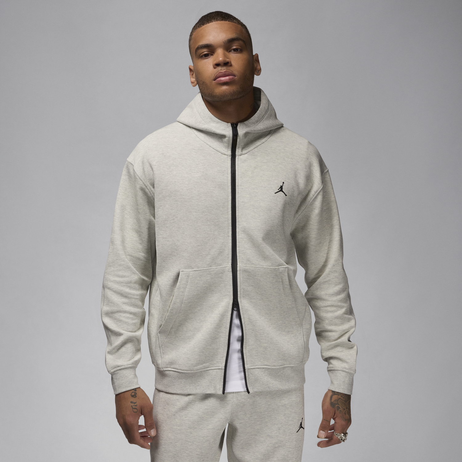 Mikina Jordan Dri-FIT Jordan Sport Hoop Fleece Šedá | FV8602-050, 0