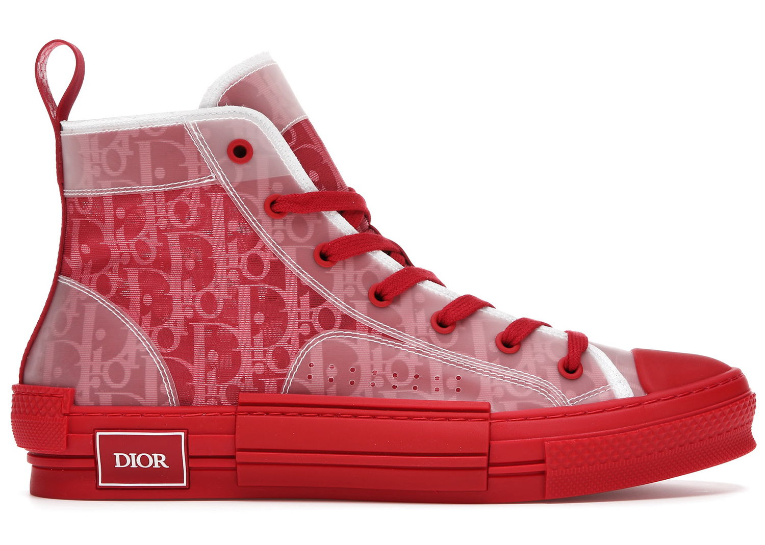 Tenisky a topánky Dior B23 High Červená | 3SH118YNT_H363, 0