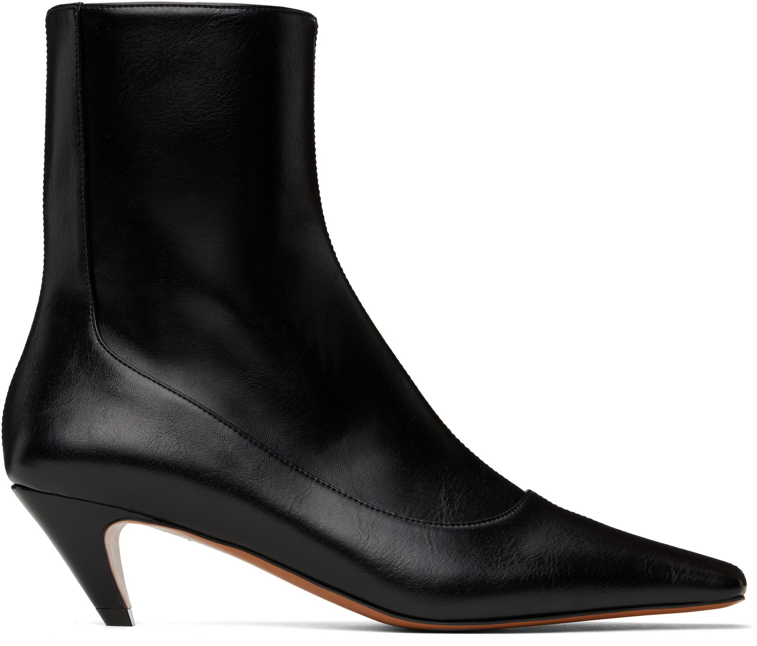 Starostlivosť o obuv Stella McCartney Stella McCartney Stella Spur Kitten Heel Boots Čierna | 810562W0U70, 0