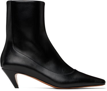 Starostlivosť o obuv Stella McCartney Stella McCartney Stella Spur Kitten Heel Boots Čierna | 810562W0U70, 0