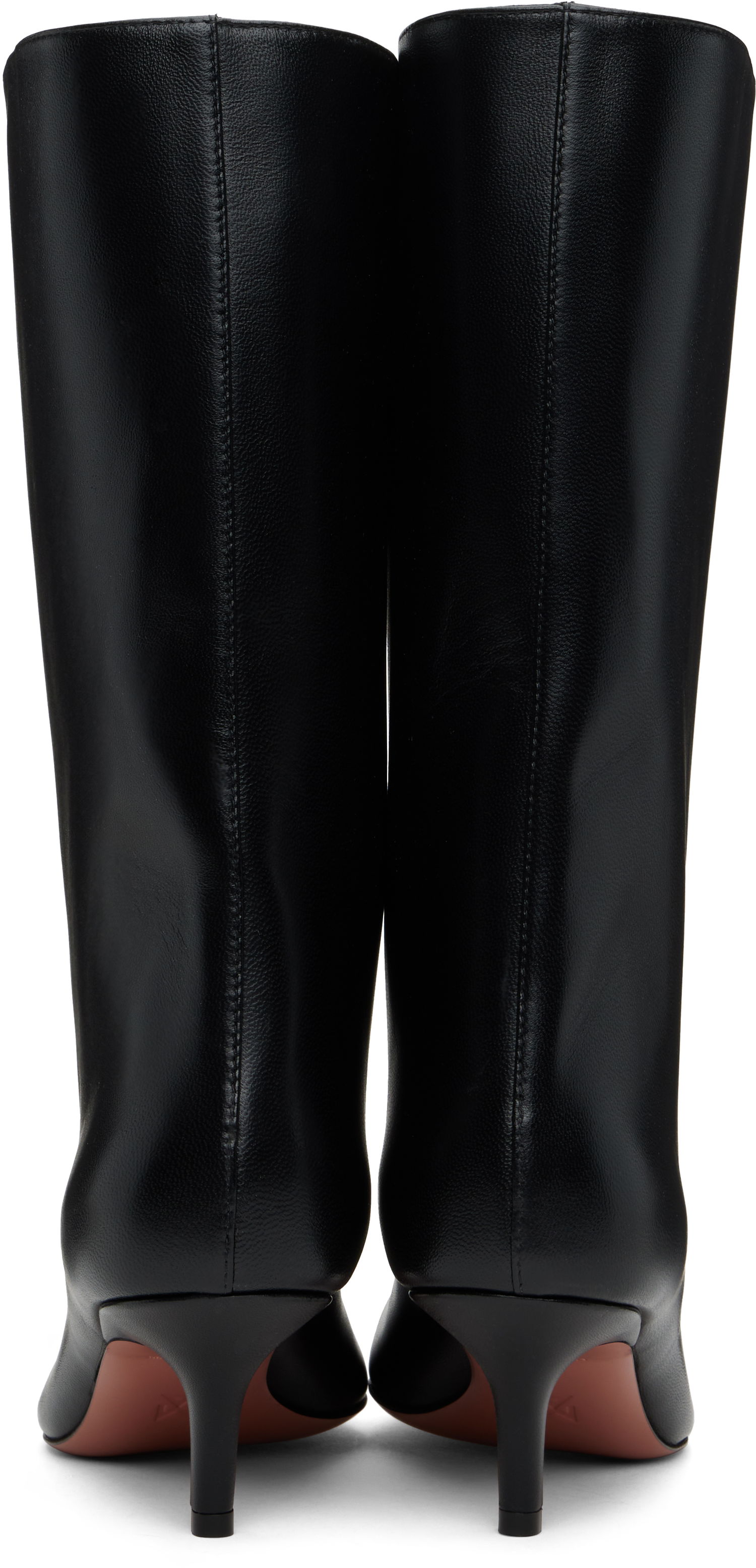 Starostlivosť o obuv Amina Muaddi Amina Muaddi Fiona 60 Kitten Heel Boots Čierna | FIONA BOOT NAPPA, 1