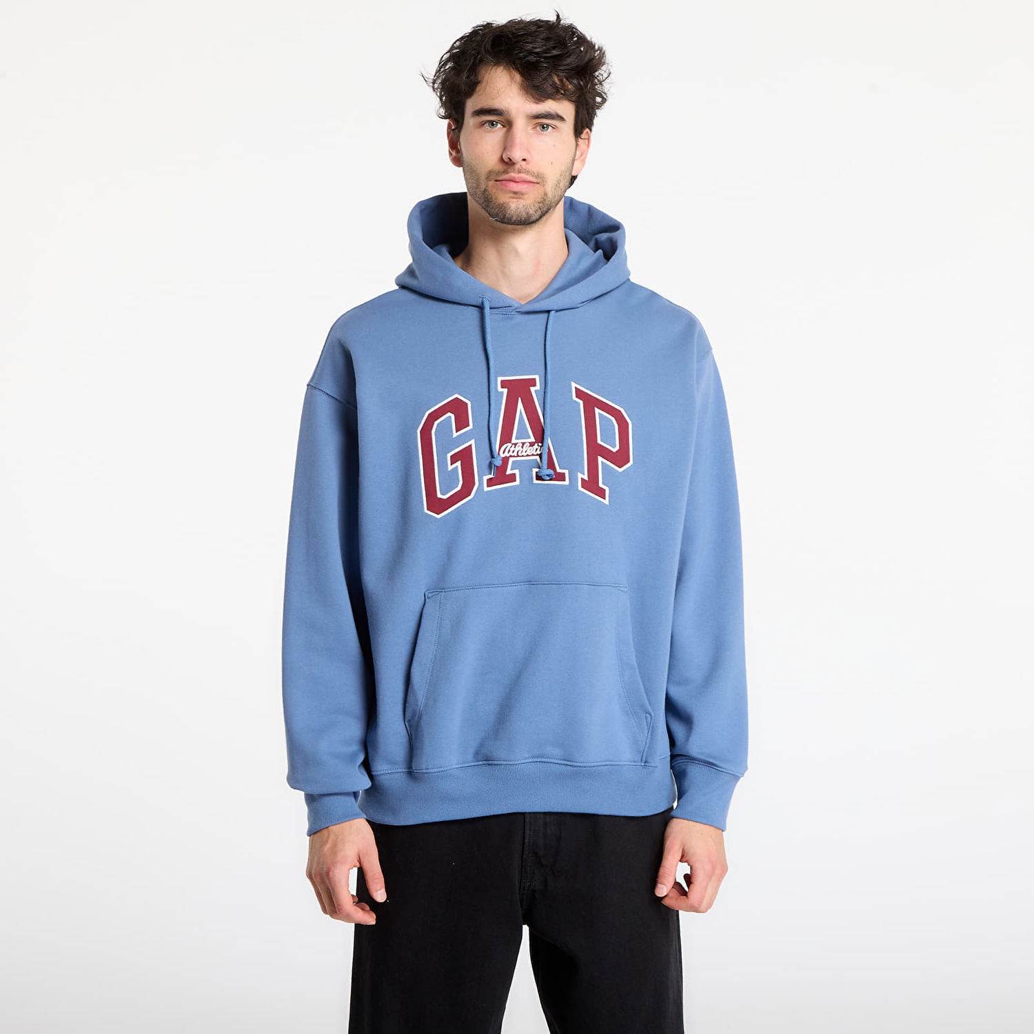 Mikina GAP Oversized Heavyweight Sweatshirt S Modrá | 781237-01, 0