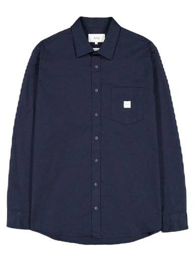 Košeľa Makia Square Pocket Shirt Navy | M60121_670