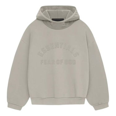 Mikina Fear of God Essentials Nylon Fleece Hoodie Šedá | 202SP244315F, 0