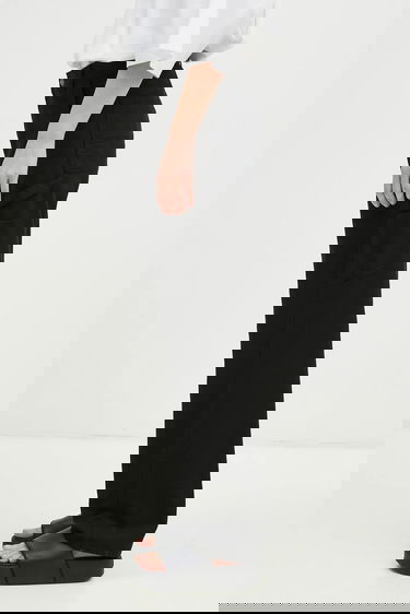 Nohavice Carhartt WIP Pierce Pant Straight High Waist Čierna | I026588.89GD, 1