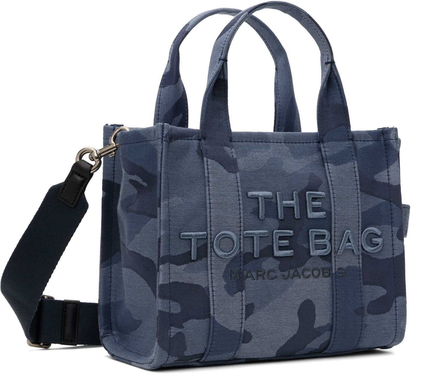 Tote bag Marc Jacobs Marc Jacobs 'The Camo Jacquard Small' Tote Bag Modrá | 2S4HTT003H03, 1