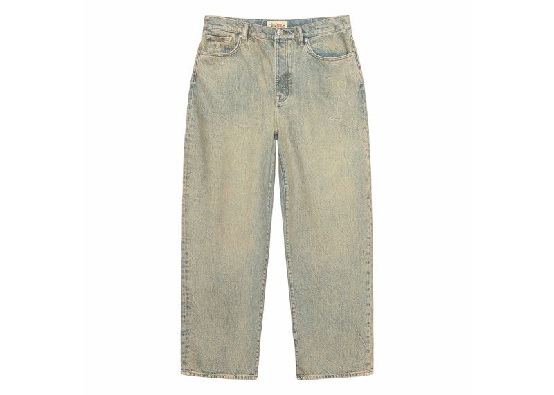Džínsy Stüssy Stussy Big Ol' Denim Jeans Modrá | 116599