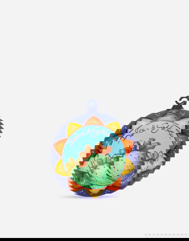 Home decor Dolce & Gabbana Dolce & Gabbana Hand-Painted Fico d'India Decorative Glass Ball Rôznofarebný | TCC204TCAGEUC030, 0