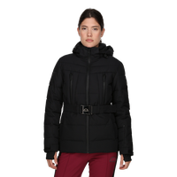Padded Hooded Belted Jacket NORA