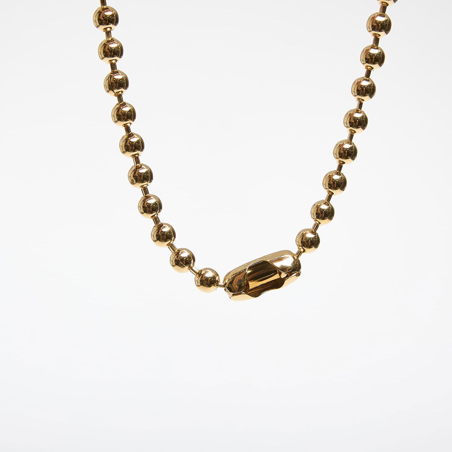 Náhrdelník Off-White Off-White Arrow Ball Chain Necklace Žltá | OWOB13WF25MET0017600, 1