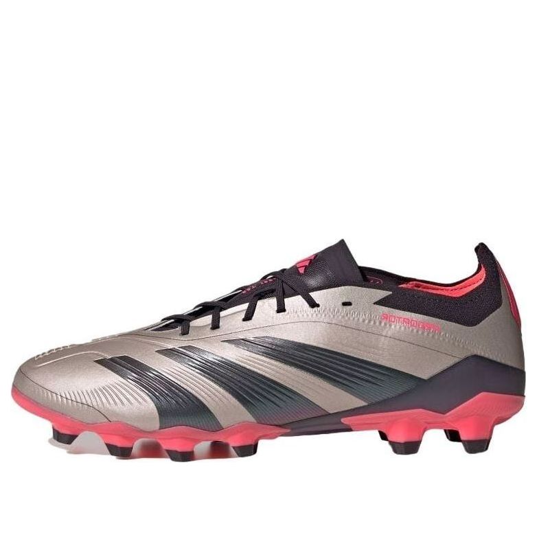 Tenisky a topánky adidas Performance adidas Predator Elite Low HG AG 'Platina Metallic Aurora Black Turbo' Metalická | IH5922