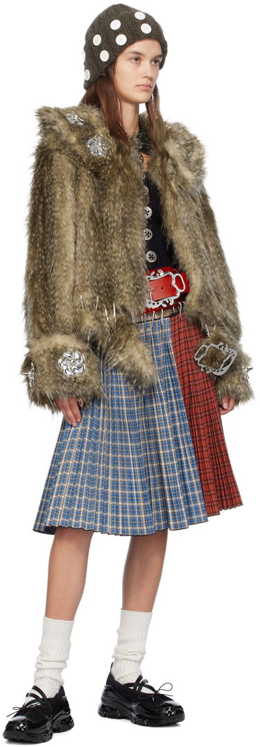 Sukňa Chopova Lowena Chopova Lowena Ethel Knee Carabiner Midi Skirt Modrá | 3197, 3