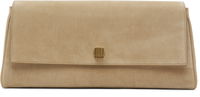 KHAITE Audrey Suede Clutch