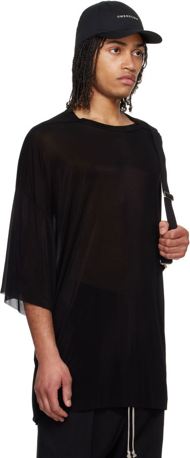 Tričko Rick Owens Rick Owens Hollywood Tommy Mesh T-Shirt Zelené | RU01E5283 BZ, 4