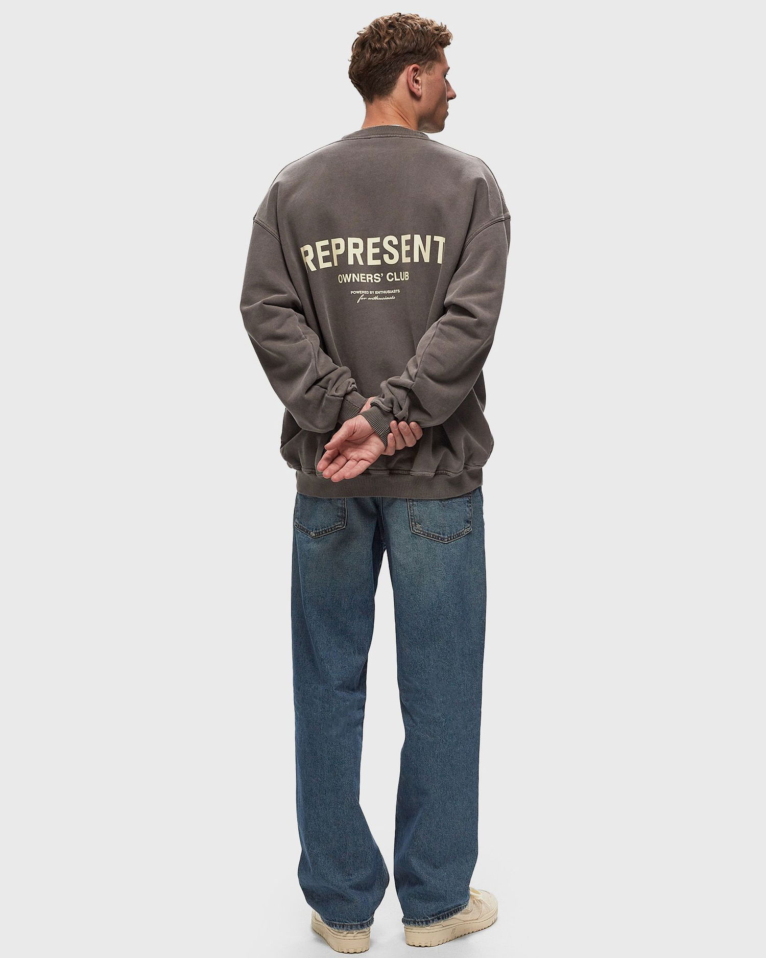 Sveter Represent Clo REPRESENT OWNERS CLUB SWEATER Šedá | OCM41115-165, 1