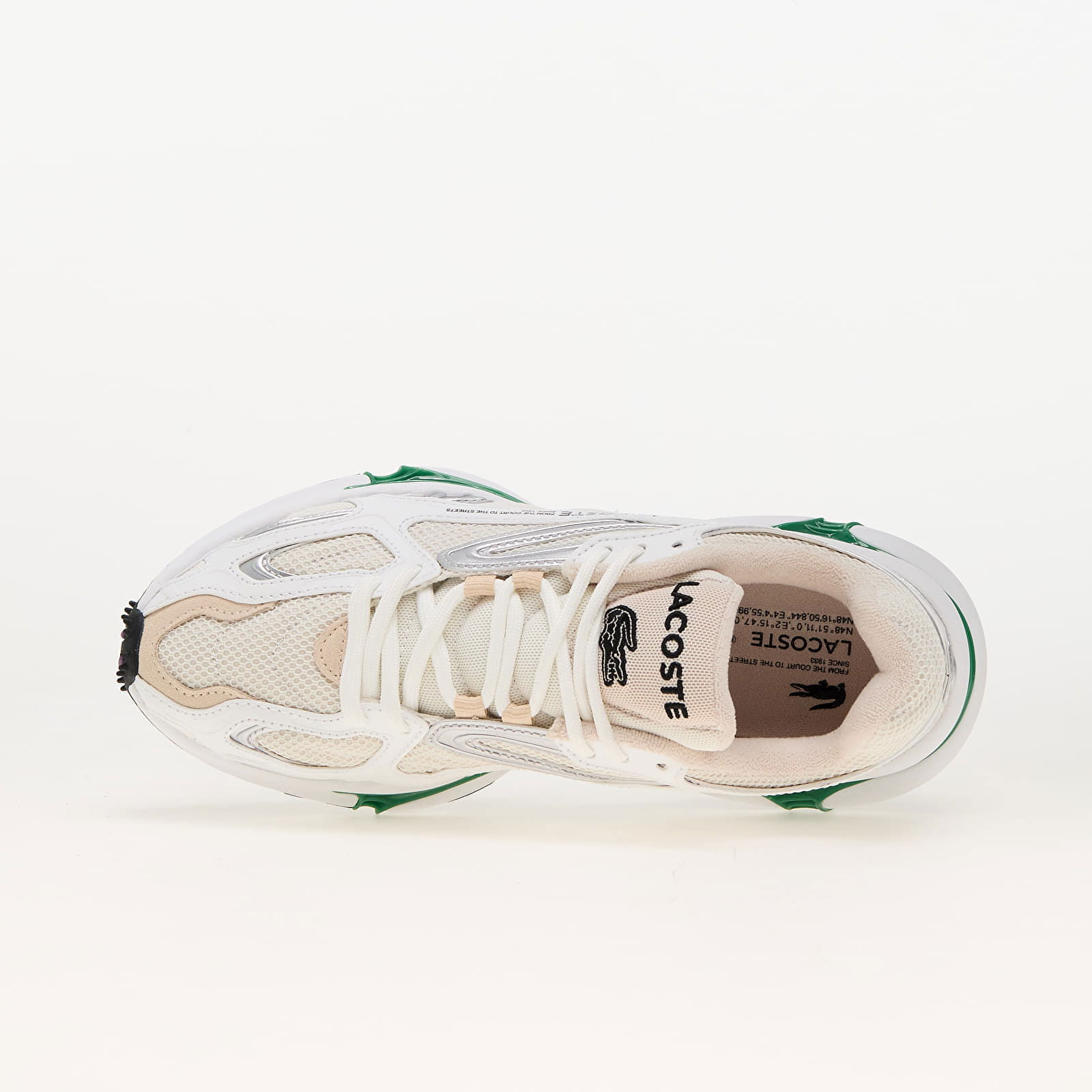 L003 White/ Green W