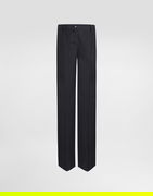 Flared Woolen Pants