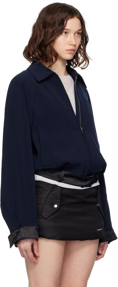 Bunda We11done We11done Waist Jacket Navy | WD-JK2-25-011-W-NV, 1