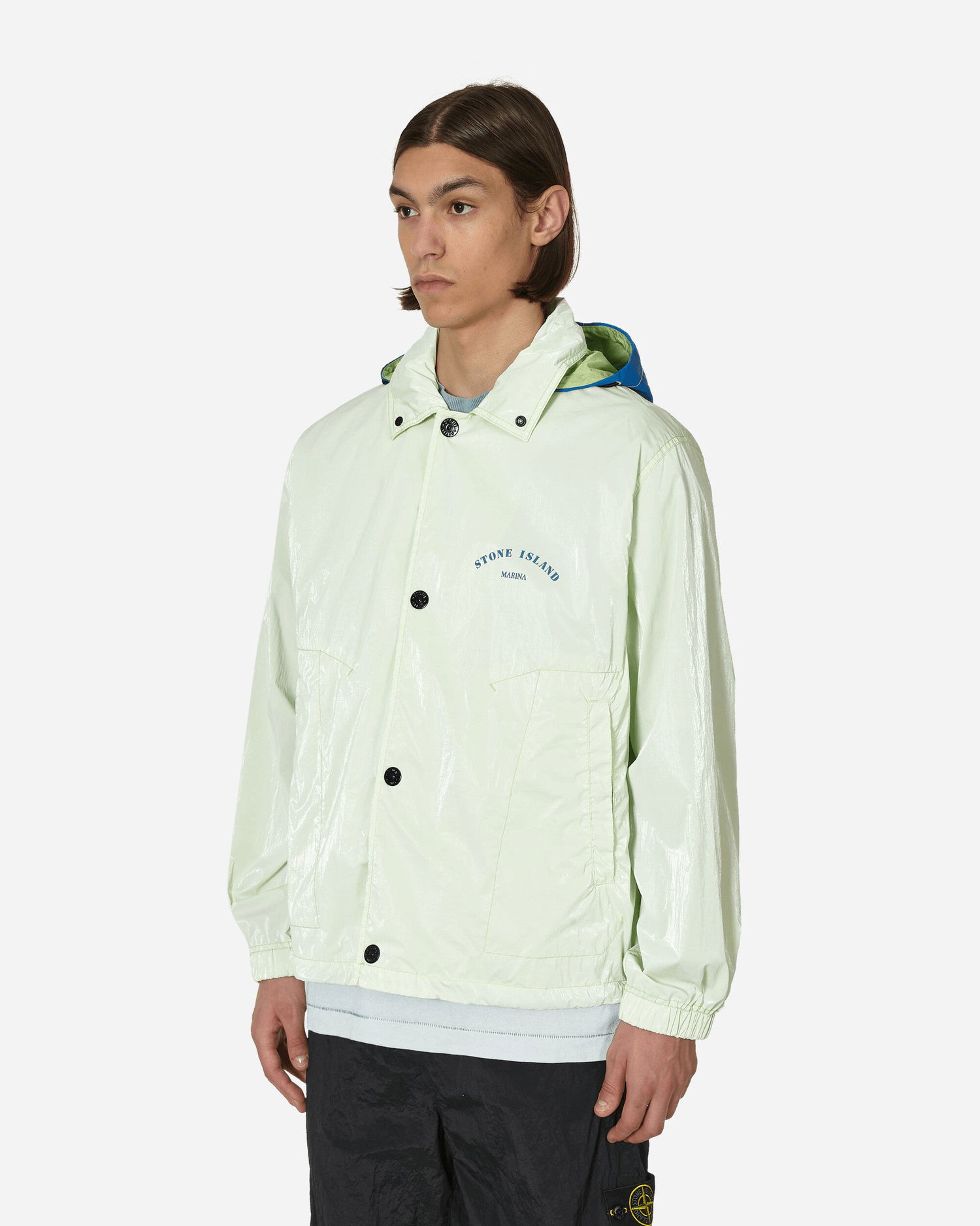 Bunda Stone Island Marina Ripstop Prismatico Jacket Zelené | MO7815432X1 V0052, 1
