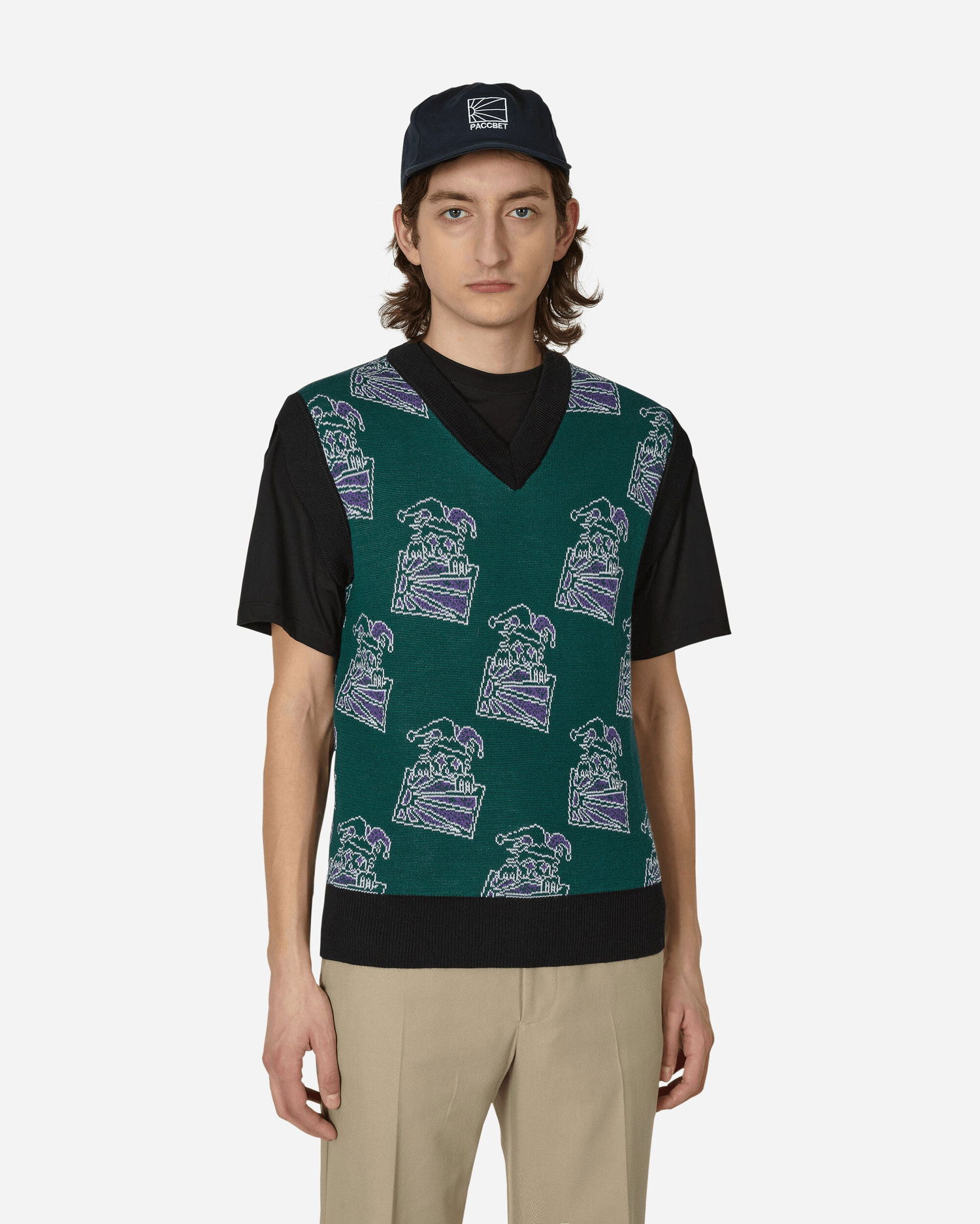 Tričko PACCBET Clown Gilet Zelené | PACC12N004 1, 0