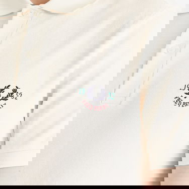 Polo tričko Fred Perry Fred Perry Clubhouse Embroidered Polo Shirt Biela | M9834-560, 5