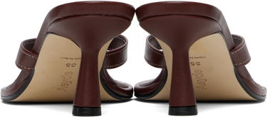 Doplnky Aeyde Aeyde Daphne Leather Toe-Post Heeled Sandals Vínová | A11-HS-AEAR75CI187-SS25-955-007, 1