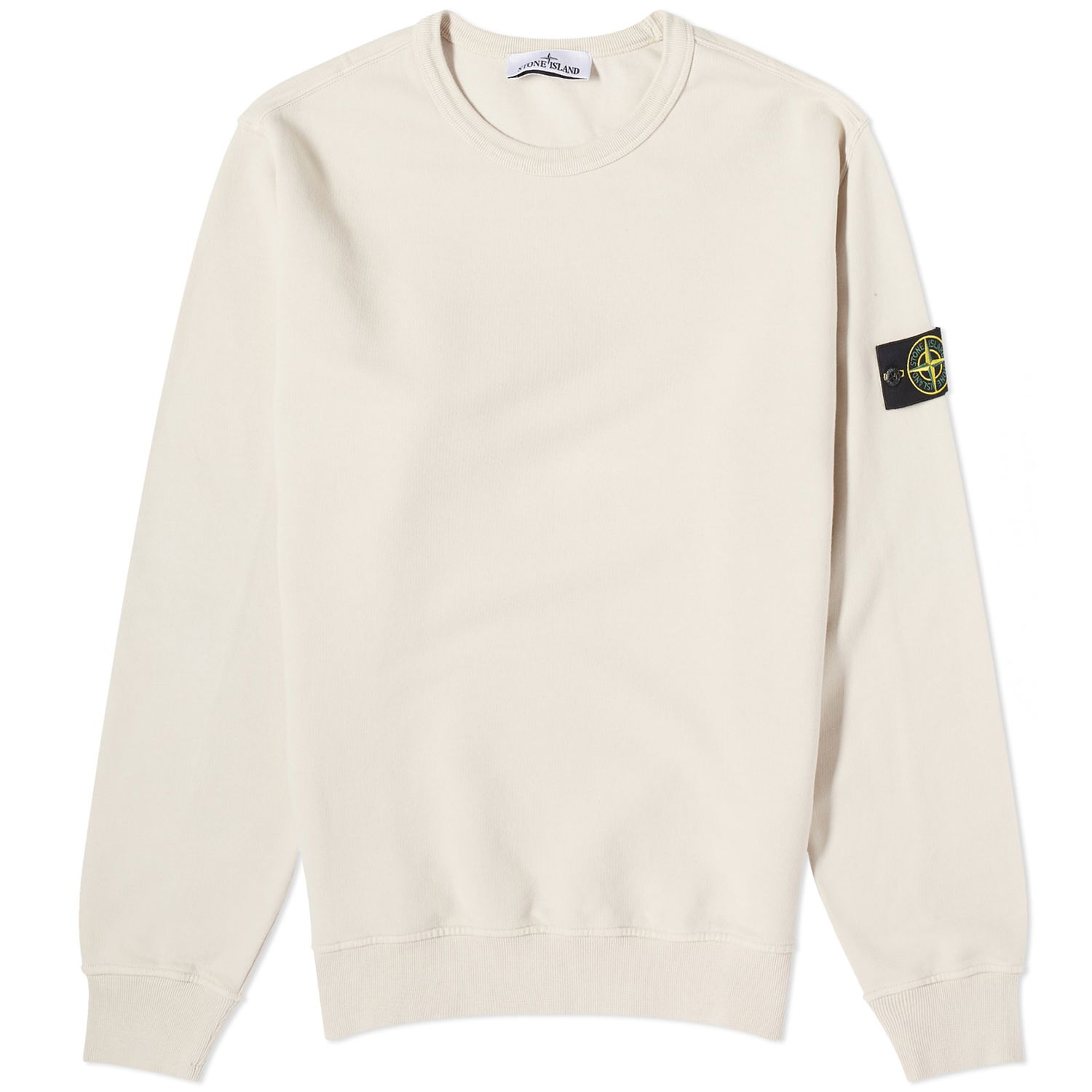 Sveter Stone Island Garment Dyed Crewneck Béžová | 7915624-V0097, 0