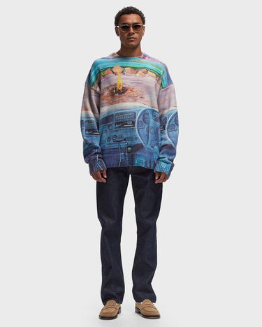 Sveter JW Anderson PRINTED JUMPER Modrá | KW1222-YN0373-835, 1
