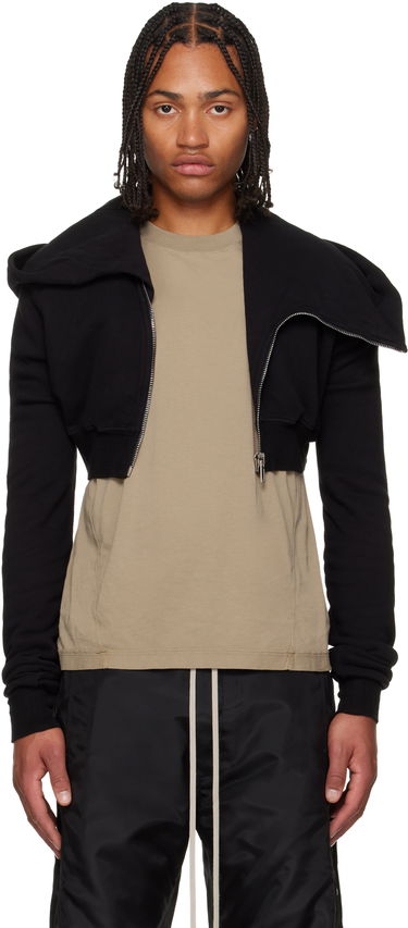Mikina Rick Owens Concordians Micro Mountain Hoodie Čierna | DU02E7284 FSL, 0