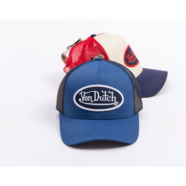 Šiltovka Von Dutch Von Dutch Classic Logo Trucker Cap Modrá | VD/0/CAS1/COL/BLU, 4