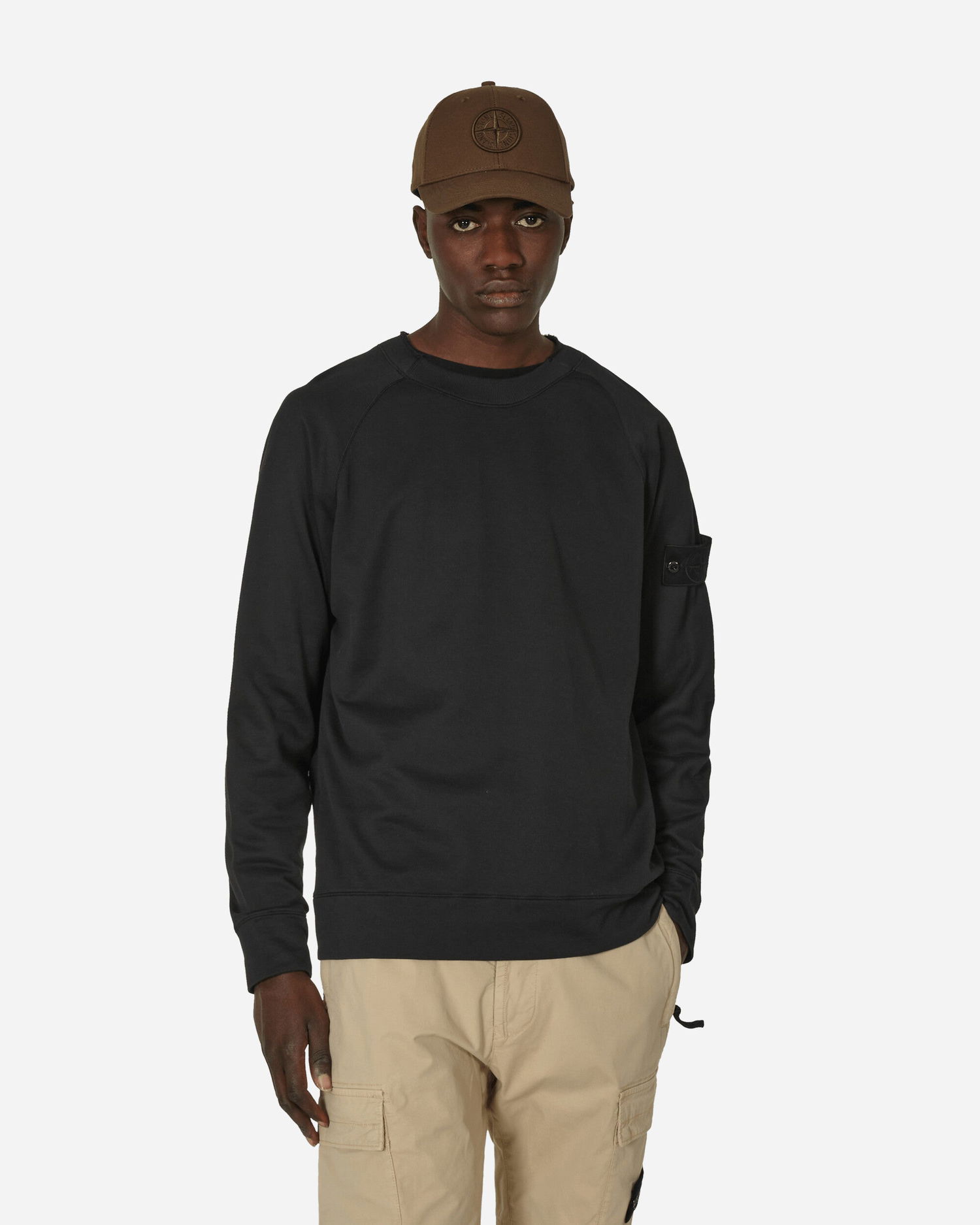 Mikina Stone Island Ghost Piece Čierna | 8015654F3 V0029, 1