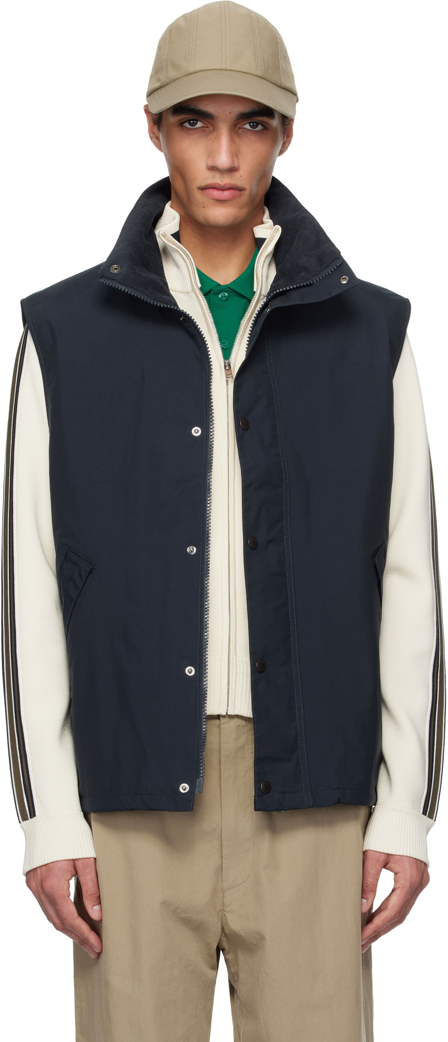 Vesta NANAMICA Nanamica PERTEX UNLIMITED Field Vest Navy | S25SN043U, 0