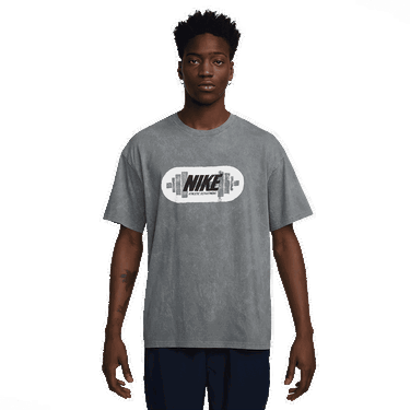 Tričko Nike Men's Gym Heritage T-Shirt Šedá | HV4133-084, 0