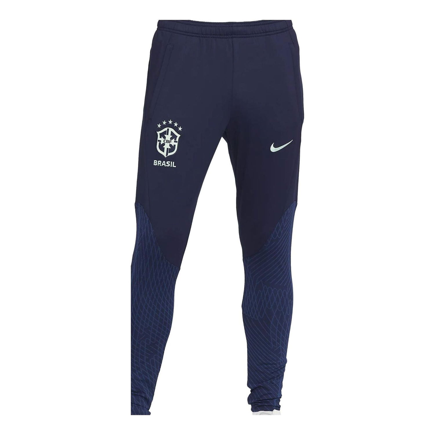 Nohavice Nike Brazil Dri-FIT Knit Football Training Pants Modrá | DH6477-498, 0