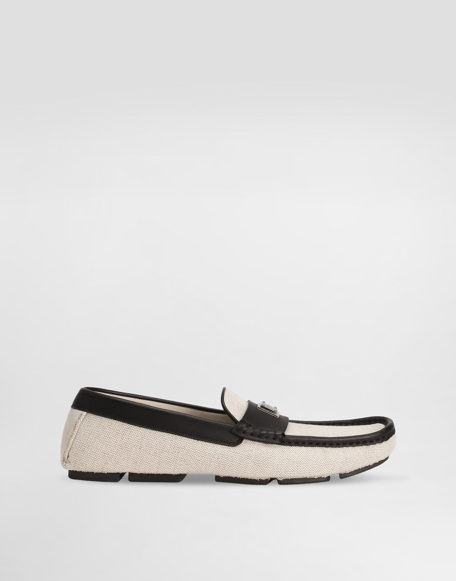 Doplnky Dolce & Gabbana Dolce & Gabbana DG Driver Salt&pepper Loafers Béžová | A50714A9Q938S469, 0