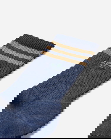 Ponožky adidas Originals BRAIN DEAD Crew Socks Modrá | JN2408, 4