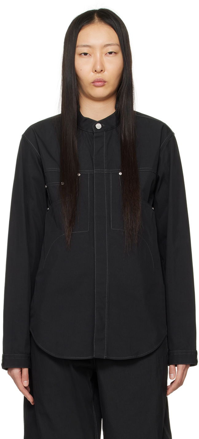 Košeľa Dion Lee Rivet Denim Jacket Čierna | C5040PS24, 0
