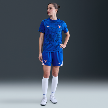 Dres Nike FFF Academy Pro Dri-FIT Short Sleeve Pre-Match Top Modrá | FZ9732-438, 1
