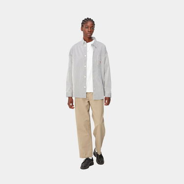 Nohavice Carhartt WIP Cara Pant "Wall garment dyed" Béžová | I029802_G1_GD, 4
