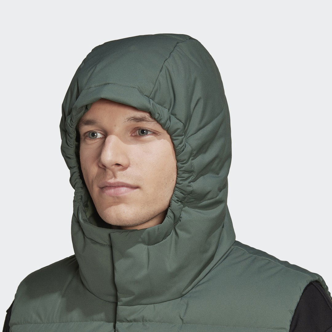 Helionic Hooded Down Vest