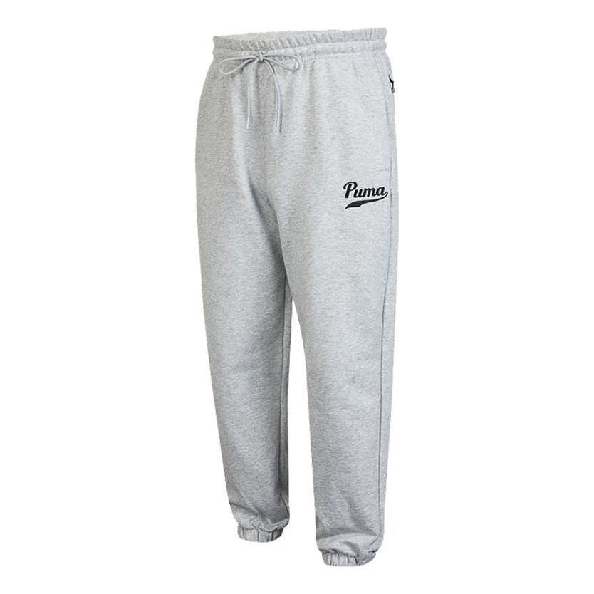 Tepláky Puma Fleece Logo Pants Šedá | 536790-04, 0