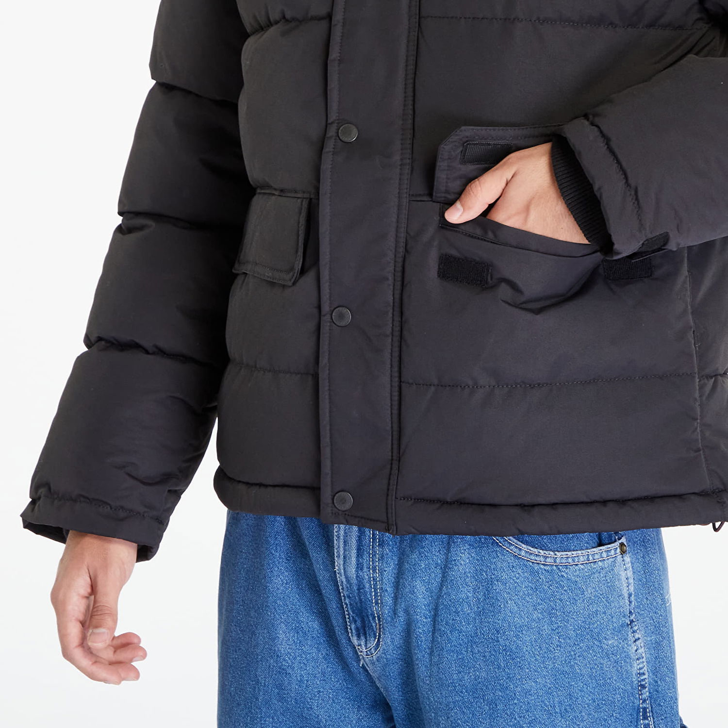 Prešívaná bunda Dickies Glacier View Puffer Jacket Tyrkysová | 0A4Y3W, 1