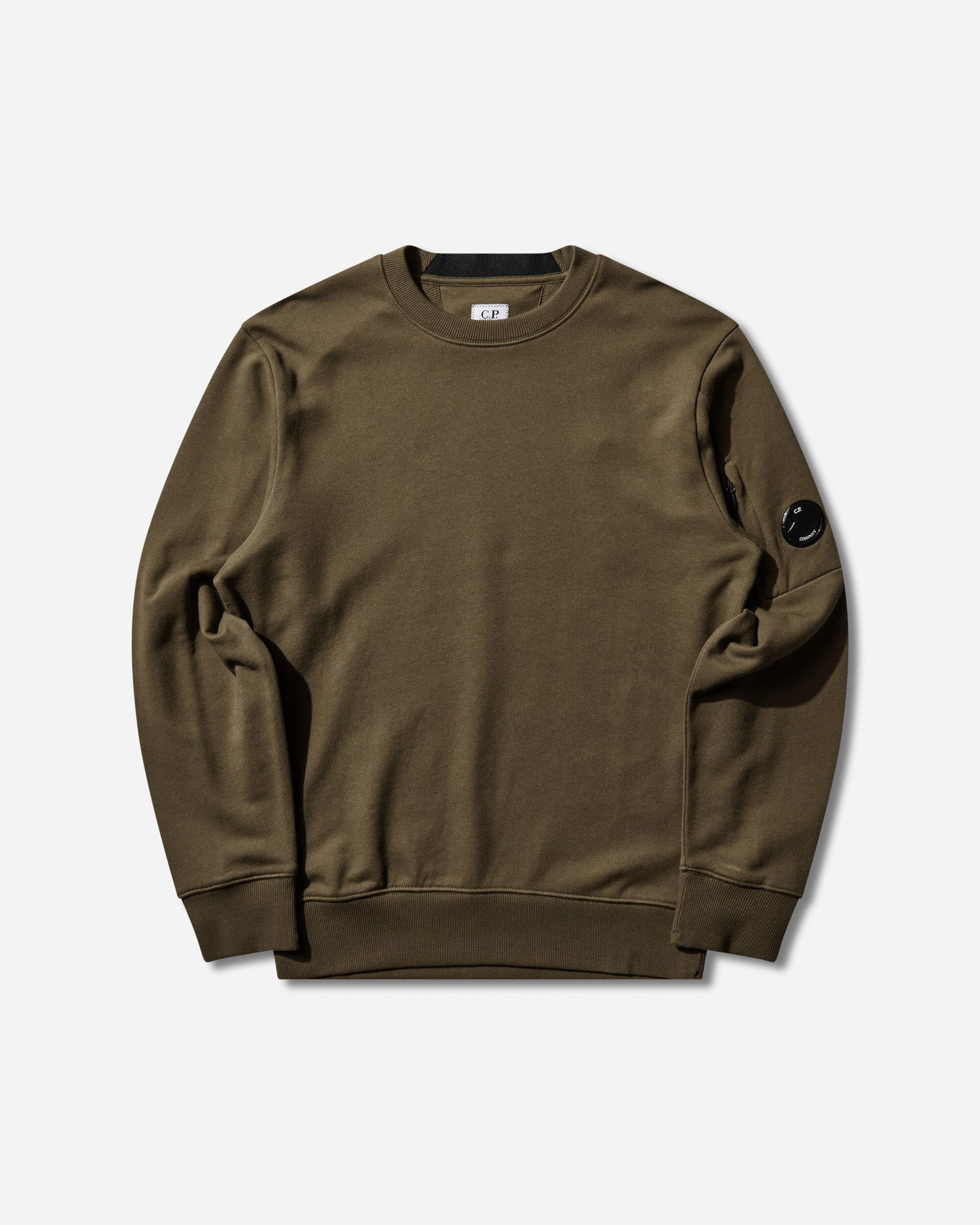 Mikina C.P. Company C.P. Company Crew Neck Sweatshirt Hnedá | RCCMSS713A005086W-683, 1