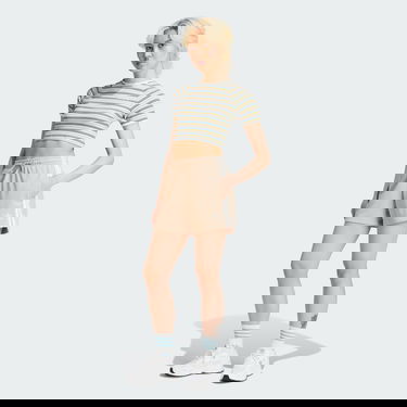 Šortky adidas Performance 3-Stripes French Terry Shorts Béžová | IY2159, 3
