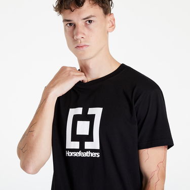 Tričko Horsefeathers Base T-Shirt Čierna | SM949A, 0