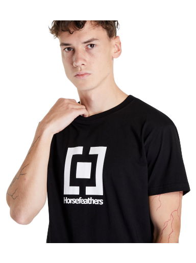 Tričko Horsefeathers Base T-Shirt Čierna | SM949A